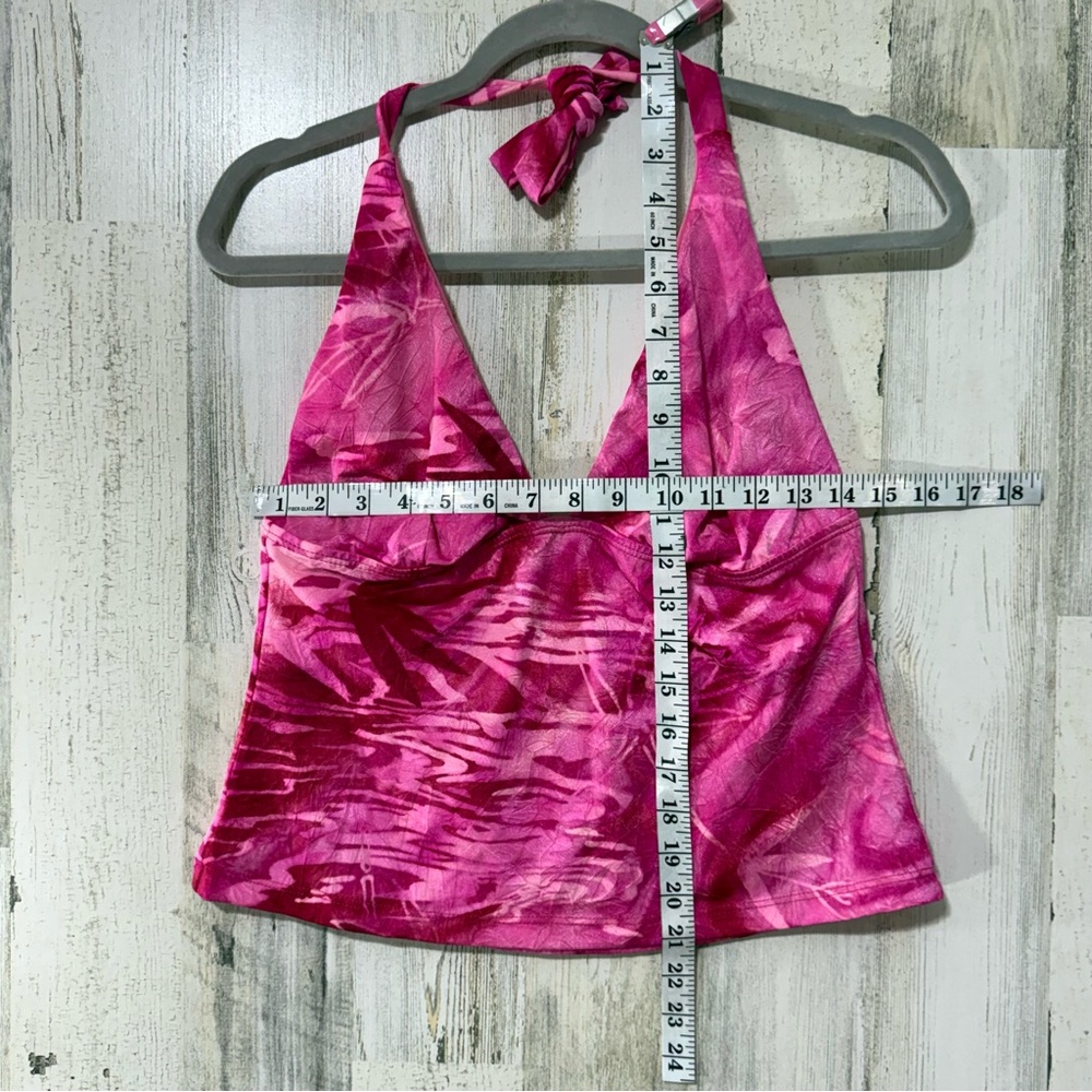 Athena Pink Halter Bikini 2 Piece Suit - Picture 10 of 11